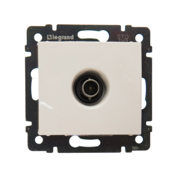 Механизм розетки "Valena" TV СП 1,5дБ бел. Leg 774429 *1/10