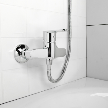 Смеситель для душа Cersanit Cari, с комплектом, однорычажный