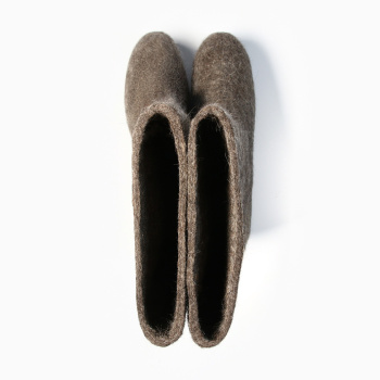 Валенки мужские с рез.подошвой цвет натуральный, р-р 42-43 (30) 4644047