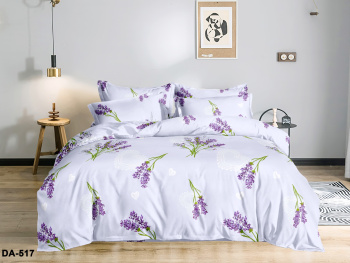 Постельное белье 1,5сп бамбук Орхидея DA-517, наволочки 70*70см - 2шт *1