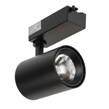 Светильник трековый GENERAL 40Вт 4К 3450Лм черный 1фаза 220В GTR-40-1-IP20-B 580026 *1/12