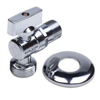 Кран шаровый для бытовой техники угловой 1/2"(Ø15)х1/2"(Ø15) П/П AQUALINK (03969) *1/10/100