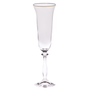 Набор бокалов для шампанского 190 мл Crystalex Bohemia Анжела, 2 шт., стекло