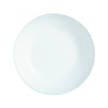 яяяТарелка стекло Luminarc "Ammonite" глуб. d21см Белый P8826 *24