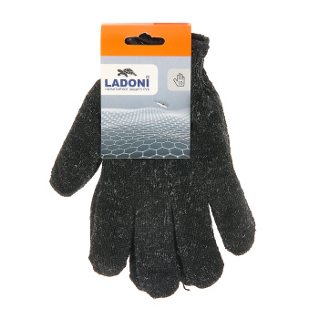 Перчатки полушерсть двухслойные черные (5 нитей) 80гр (478Р) Ladoni *10/200 Перчатки полушерсть двухслойные черные (5 нитей) 80гр (478Р) Ladoni *10/200