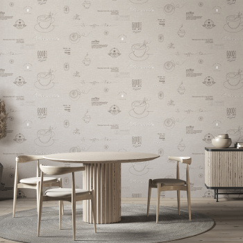 Обои  флиз Ateliero Cafe (беж.) 589696  1.06*10м *6