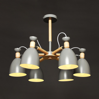 Люстра 10911/6WD+GR GR+WT Е27 6*60W S=13м2 *1 Люстра 10911/6WD+GR GR+WT Е27 6*60W S=13м2 *1