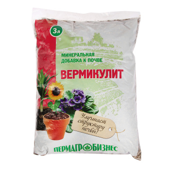 Вермикулит Пермагробизнес, 3 л Вермикулит Пермагробизнес, 3 л