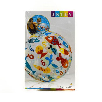 Мяч пляжный "Яркий" в ассортименте 51 см, от 3 лет, 59040NP 589357