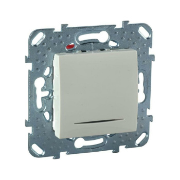 Механизм выключателя "Unica" 1-м. беж. SchE MGU5.201.25ZD *1/10