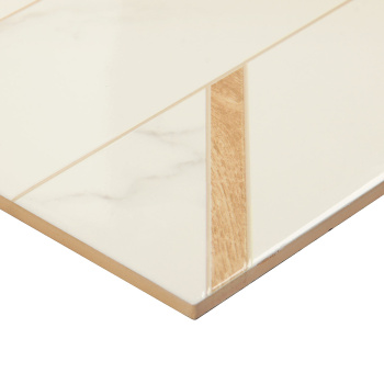 Плитка 40х27 см настенная 1.08 м² Global Tile Vega, белый, геометрия