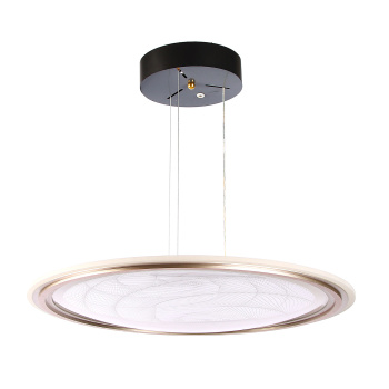 Люстра 9260 H/130W gold 530 мм 3 реж., пульт S=25м2  VERNER LIGHTING *1