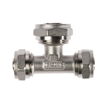 Тройник переходной 16х20х16 цанга STI (3072) *1/90