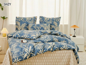 Постельное белье 2сп поплин на резинке Орхидея 6727, наволочки 70*70 - 2шт *1/4