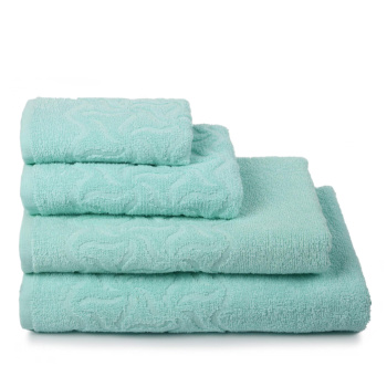 Полотенце махровое 30*70см Радуга цв.13-5409 ментол ПД-2701-04352 *10/80