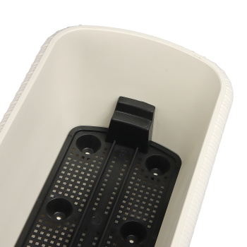 Ящик д/цветов пластм. "Lе Jardin" 60х19х15см с др.реш. прик.вент. Серый 109-1(Tek.A.Tek)*1/10