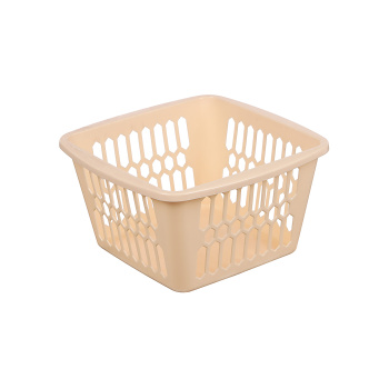яяяКорзина для хранения пластм. 202х202х109мм (2,5л)  арт.532 ("Полимербыт") *1/8