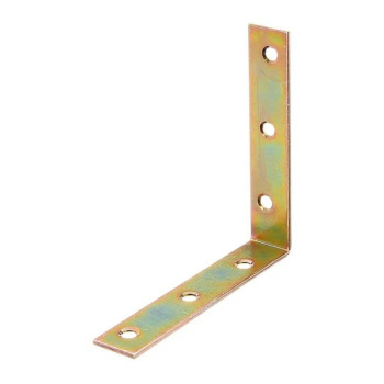 Уголок мебельный (кронштейн) 100*100 прямой НОРА-М *10/50