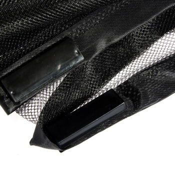 Сетка москитная Комплект на Двери с Магнитн.застеж:сетка 0,95(1,0)м х2,0(2,1)м+р.л.Чер.MSN020MP*120