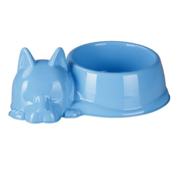 Миска для животных пластм. 0,5л "Кошка" М5971 (Октябрьский) *1/25