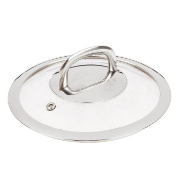 Кастрюля нерж. "Kukmara" "Safia" 1,2л Стекл.кр., Длинн.р., d дна152мм (подх. д/Инд) SF-LDL1216G *1/6