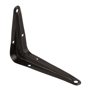 Уголок д/полок 250*200 чёрный Нора-М*24/288