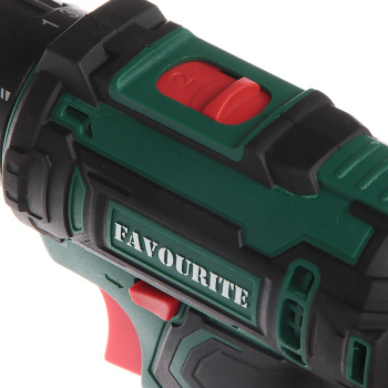 Дрель-шуруповерт аккумуляторная FAVOURITE DC 1202 PROMO, 12 В, 2 Ач, Li-ion