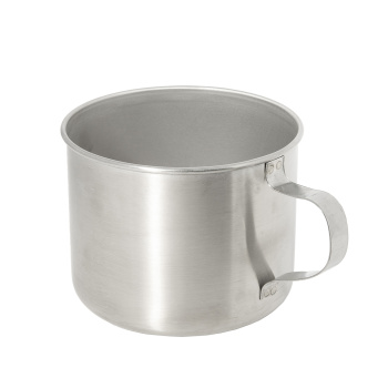 Кружка нерж. 0,6л d10.1см, выс.7,8см 1с2016  (Аша)
