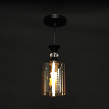 Люстра N5601/1H 1*40W E27 (d-130; h-260/h700) VERNER LIGHTING *1