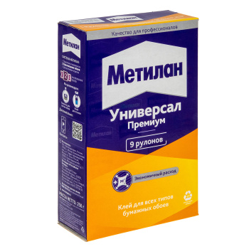 Клей для обоев Метилан Универсал Премиум, 45 м², 250 г