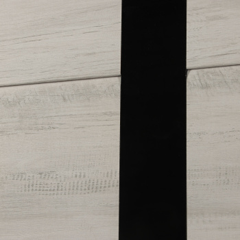 Дверное полотно глухое BROZEX-WOOD Art Line 103 Санторини, 2000х600х40 мм, белый