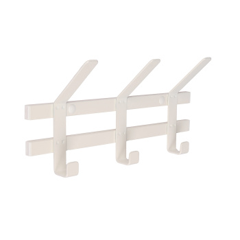 Вешалка настенная "Торонто 3" 364х174х91мм Белый ВНТ3 Б ("ЗМИ") *1