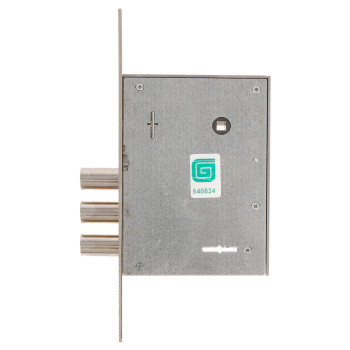 Замок врезной КОРПУС сув.механизм, хром 3004-4 Гардиан *1/15