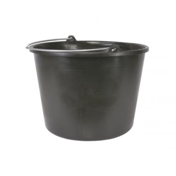 Ведро строительное 20 л Мультипласт, металлическая ручка, пластик