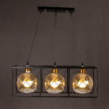 яяяСветильник подвесной 03462-0.4-03 Е27 60Вт S=18м2  *1