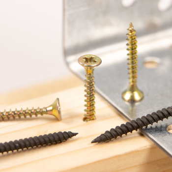 Шурупы жёлтые BROZEX пакет 3,5*25 (30шт) *10/100