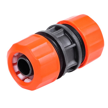 ПОЛИВ Муфта соединительная для 2-х шлангов  3/4 "ЖУК"  *10/50/300