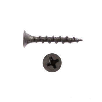 Саморезы по дереву 3.5х25 мм BROZEX, крупная резьба, фосфатированные, 30 шт.