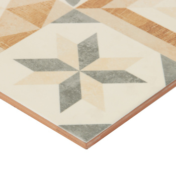 Плитка 50х25 см настенная 1.37 м² Global Tile Marmaris, бежевый, пэчворк