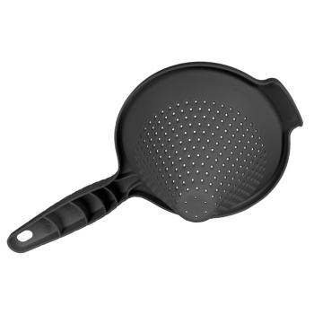 Сито-дуршлаг фильтровальное, с ручкой пластм. д.150мм Темно-серый 434256615 ( "Бытпласт") *1/12