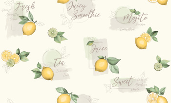 Обои флиз "WallSecret Basic" Mojito 8986-10  10*1,06м *6