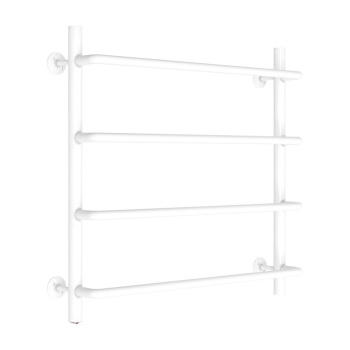 Полотенцесушитель электрический лесенка Волна 500х500 3/4" сталь 4 полки белый TERMAX TEL15050-2 *1