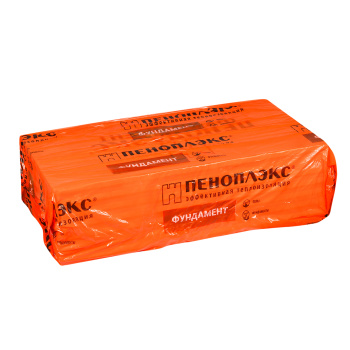 Пенополистирол 100х1185x585 мм, экструдированный, Пеноплэкс Фундамент, 2.77 м²