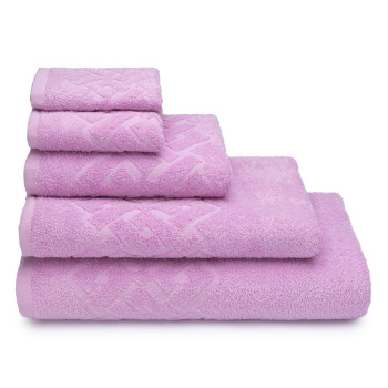 Полотенце махровое 70*130см Baldric цв.15-3412 розовый 350гр/м2 ПТ-3501-05583 *3/15