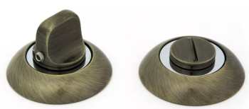 яяяФиксатор БРОНЗА античная R AB/CP BK Фабрика Замков *5/50