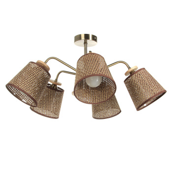 Люстра N5139/5 5*40W E27 (d-660; h-320) VERNER LIGHTING *1