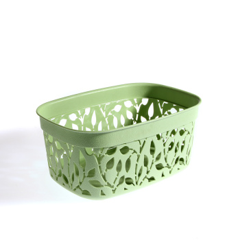 Коробка д/хранения пластм. "Флора" 240x175x110мм (3,0л) Мята М2361 ("М-Пластика") *1/10