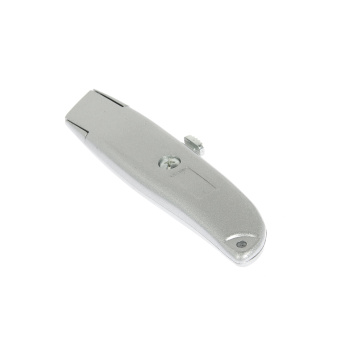 Нож строительный многофункциональный корпус металл автофиксация (2701009) T4P *1/12/144