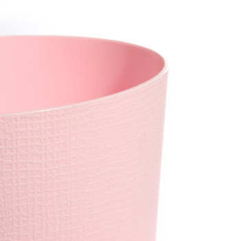 Кашпо пластм. "Le Parterre" 1,4л d верха 150мм h135мм с поддоном Розовый 203-3 (Tek.A.Tek) *1/24
