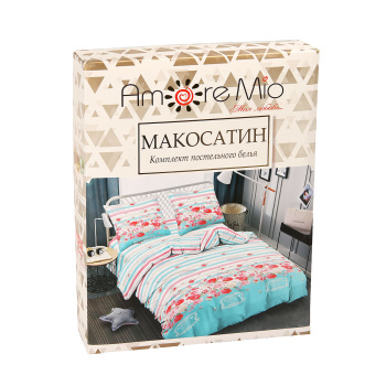 Постельное белье 2сп макосатин 21510 Inga Amore Mio, наволочки 70*70 - 2шт *1